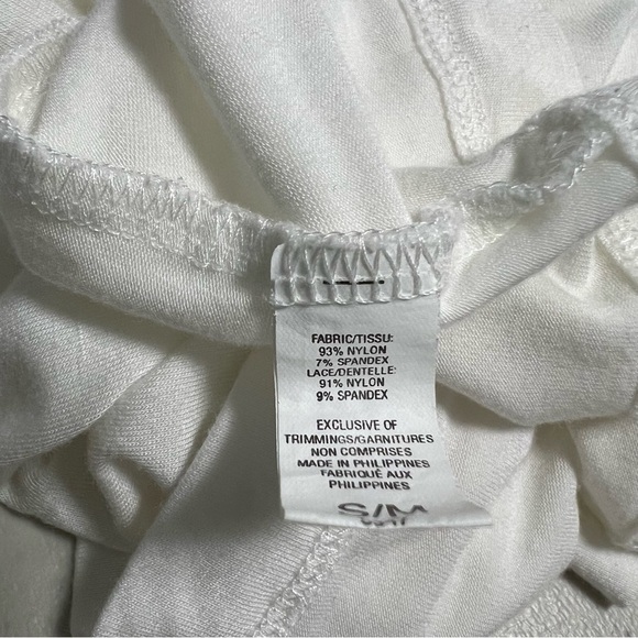 FLEUR’T Lace Strap Racerback Top S/M - Picture 7 of 9